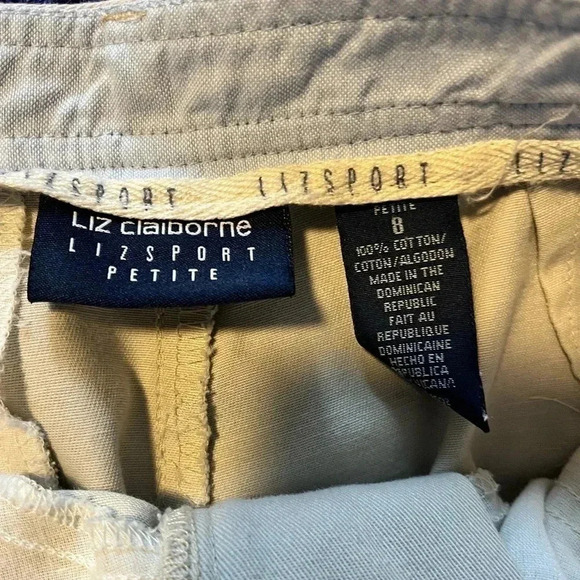 Liz Claiborne Sport| 100% Cotton shorts - Picture 3 of 3